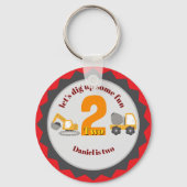 建設用ダンプトラック キーホルダー (正面)