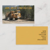 建設用機器 名刺 (正面/裏面)