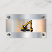 建設用 地上移動車両 | 金属ネジ 名刺 (裏面)