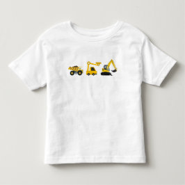 建設車両 - ダンプトラック トドラーTシャツ