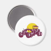 建設道路採点者 マグネット (正面/裏面)