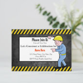 建設 誕生日パーティー 招待状 (スタンド正面)