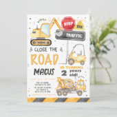 建設 誕生日 招待状 (スタンド正面)