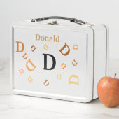 弁当箱 – オレンジ色の文字 (インサイチュ)