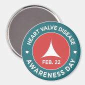 弁疾患日- 3インチマグネット マグネット (正面/裏面)