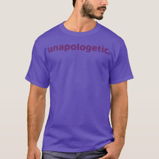 弁解できない激しい独立フェミニズム素晴らしC Tシャツ