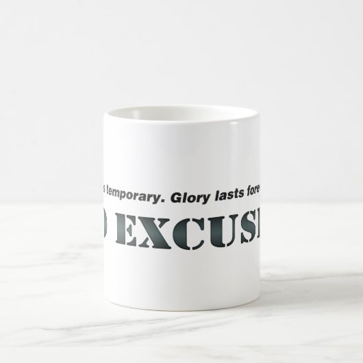 弁解のマグ無し2 コーヒーマグカップ (中央)