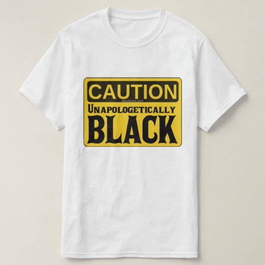 弁解の余地のない黒 Tシャツ (デザイン正面)