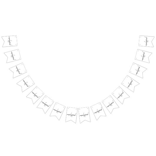 弁解の余地のない – プライドで目立つ バンティングフラッグ (全)