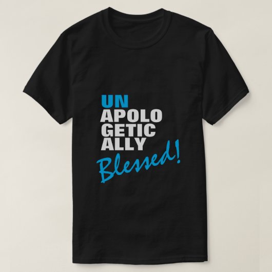弁解賛美的 Tシャツ (デザイン正面)