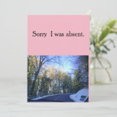 弁解 招待状 (スタンド正面)