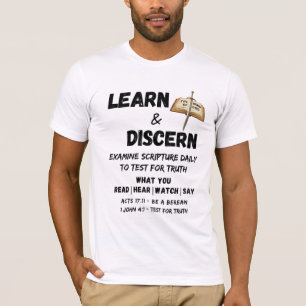 弁証師ベレ学ンと真実を識別聖なる書物、 経典 Tシャツ