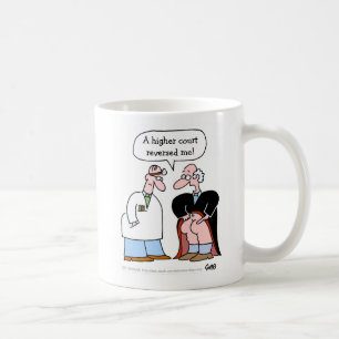 弁護おもしろい士の漫画 コーヒーマグカップ