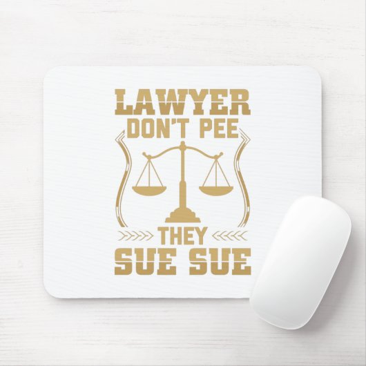 弁護士おもしろいことわざ|法律弁護士ギフトアイディア マウスパッド (マウス)