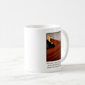 弁護士おもしろいのユーモア・マグギフト コーヒーマグカップ (正面右)