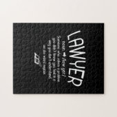 弁護士おもしろいの定義 ジグソーパズル (横)