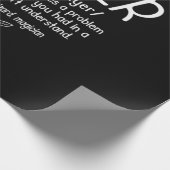 弁護士おもしろいの定義 ラッピングペーパー (角)