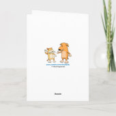 弁護士おもしろいの誕生日 カード (裏面)