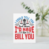 弁護士おもしろいは言ってもさし支え無い ポストカード (スタンド正面)