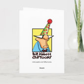 弁護士おもしろいグリーティングカード カード (裏面)