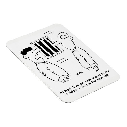 弁護士おもしろい又は弁護士 マグネット (右側)