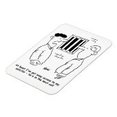 弁護士おもしろい又は弁護士 マグネット (左側)