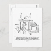 弁護士おもしろい向けユーモアポストカード ポストカード (正面/裏面)