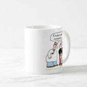 弁護士おもしろい向け法律家漫画 コーヒーマグカップ (正面右)