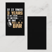 弁護士おもしろい学生の将来の弁護士 名刺 (正面/裏面)