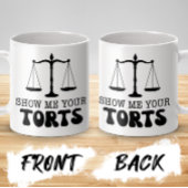 弁護士おもしろい法のユーモア コーヒーマグカップ