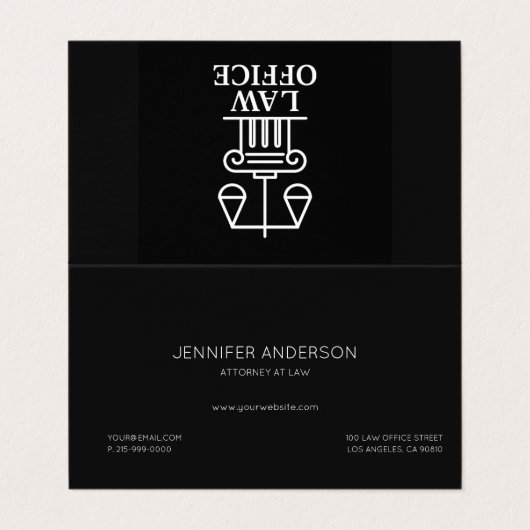 弁護士および法人向け名刺 名刺 (外部フラット)