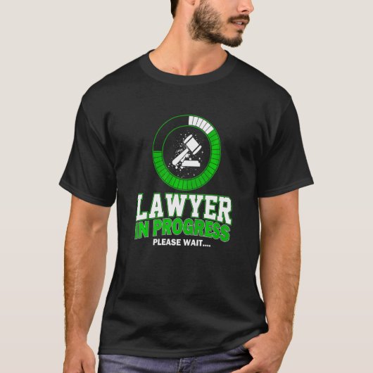 弁護士お待ち法生弁護士 Tシャツ (正面)
