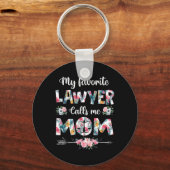 弁護士お気に入りのが母に電話する キーホルダー (正面)