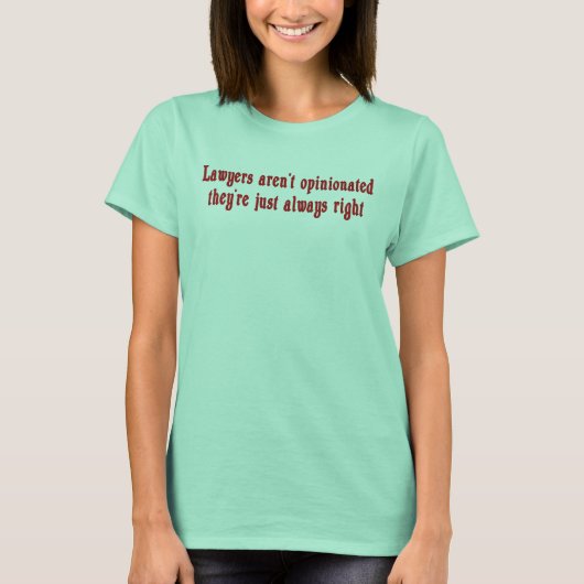 弁護士が本人の意思でTシャツを着ていない Tシャツ (正面)
