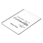 弁護士が秘密裏に行う ノートブック (左側)