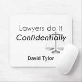 弁護士が秘密裏に行う マウスパッド (マウス)