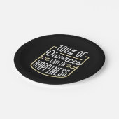 弁護士が離婚して幸せに終わる ペーパープレート (アングル)