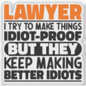 弁護士さん弁護士さん シール (正面)