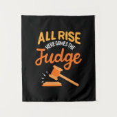 弁護士たち 気をつけろ 裁判官がやってくる タペストリー (正面)