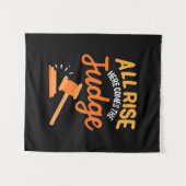 弁護士たち 気をつけろ 裁判官がやってくる タペストリー (正面(横))