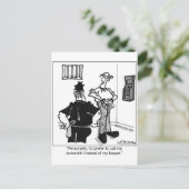 弁護士ではなく錠前屋を呼ぶ ポストカード (スタンド正面)