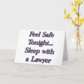 弁護士との睡眠 カード (黄色い花)