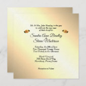 弁護士と医者のユニオン 黄色のバラ 招待状 (正面/裏面)