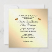 弁護士と医者のユニオン 黄色のバラ 招待状 (正面)