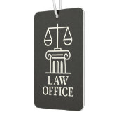 弁護士と法的デザイン カーエアーフレッシュナー (左)