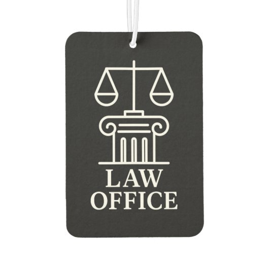 弁護士と法的デザイン カーエアーフレッシュナー (裏面)