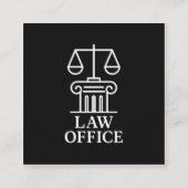 弁護士と法的デザイン スクエア名刺 (正面)