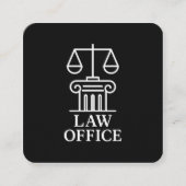 弁護士と法的デザイン スクエア名刺 (正面)