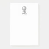 弁護士と法的デザイン ポストイット (正面)