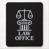 弁護士と法的デザイン マウスパッド (正面)